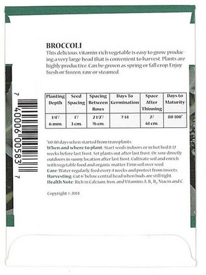 Biosnyg Broccoli - Hybrid[500 Seeds] Seed(500 per packet)