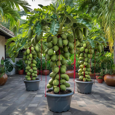SBGARDEN Taiwan red lady 786 f1 hybrid papaya Seed(1000 per packet)