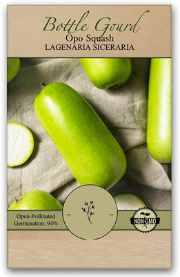 VibeX ® RXI-226 F1 Hybrid Bottle Gourd Long Seeds Seed(50 per packet)