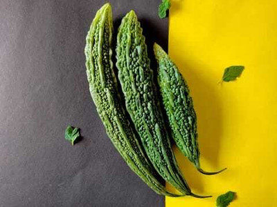 Paudhaa F1 BEST QUALITY BITTER GOURD SEEDS Seed(17 per packet)