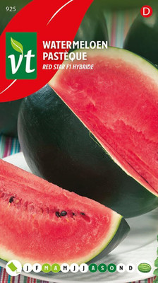 Biosnyg Heat Tolerant Red Star Watermelon Seeds For Gardening-(100 Seeds) Seed(100 per packet)