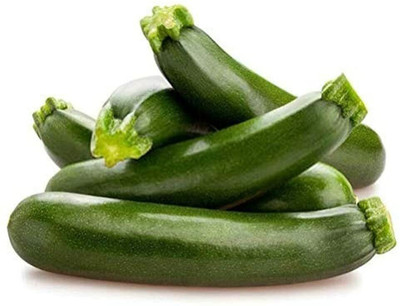 CYBEXIS Dark Green Zucchini Seeds Adaptability Strong Outdoor400 Seeds Seed(400 per packet)