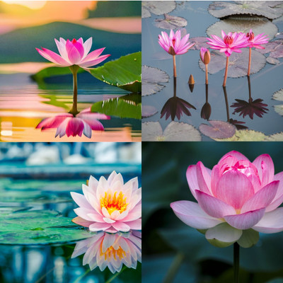 ibains Hybrid lotus seeds biij 8 Seed(8 per packet)