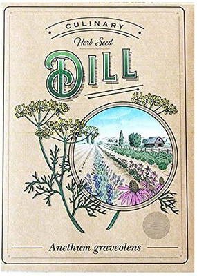 CYBEXIS PAU-96 - Dill(Anethum graveolens) - (2250 Seeds) Seed(2250 per packet)