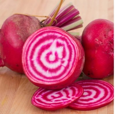 ZENISO Beetroot (Chukandar) Candy Cane Seeds Seed(5 g)