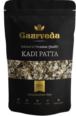 GAURVEDA Curry Leaf Dry - Kadi Patta - Curry Leaves - Karibevu - Karuvepillai Patta Seed(400 g)