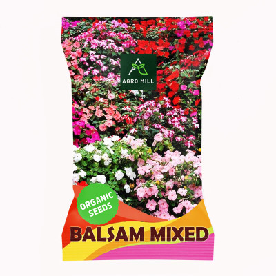 AGRO MILL BALSAM MULTIFLORA MIXED PREMIUM QUALITY FLOWER Seed(30 per packet)