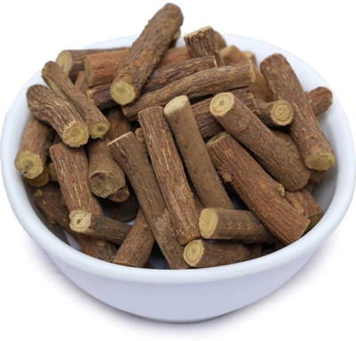 SAFRONI Mulethi - Licorice Root - Yashtimadhu - Mulhati - Jethimadh - Aslussoos Seed(100 g)