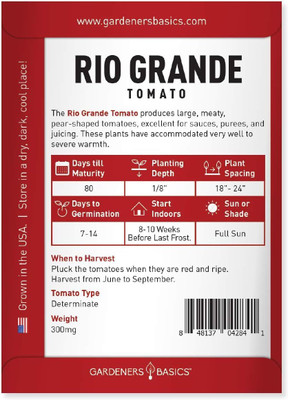 Qualtivate LX-489 Rio Grande Tomato Seeds Seed(200 per packet)