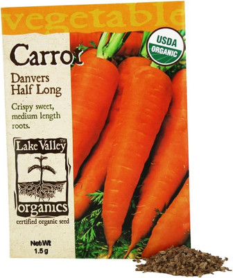 Qualtivate RES-3A Carrot Danvers Half Long Seed Seed(300 per packet)