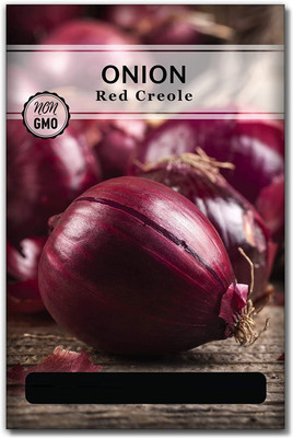 CYBEXIS PUAS-60 - Red Creole Onion for Planting - (4500 Seeds) Seed(4500 per packet)