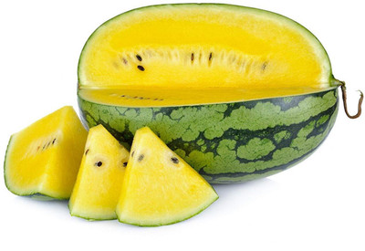KNESSiN Farm Yellow Watermelon Flash F1 Hybrid[100 Seeds] Seed(100 per packet)