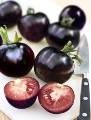 Qualtivate PUA-7A F1 Hybrid Black Cherry Tomato Seed(300 per packet)