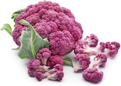 JD AGRO cauliflower, purple cauliflower, vegetable seeds, plant seeds Seed(40 per packet)