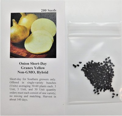 VibeX ® XLR-723 Onion Short-Day Granex Yellow Seed(1000 per packet)