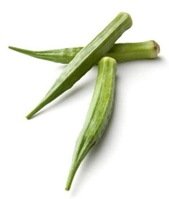 Quentova Dwarf-Stalk Long Green Okra-KWI-4E Seed(150 per packet)