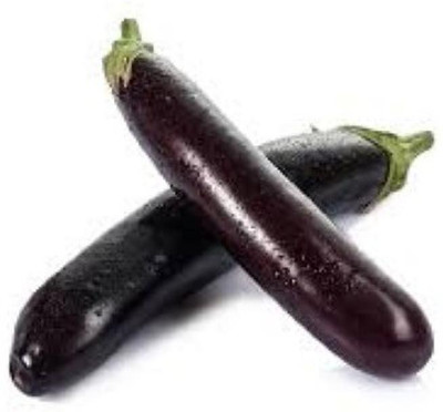UGRA Hybrid Dark Purple Long Eggplant Seed(100 per packet)