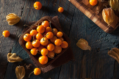 QALANDAR Golden Berries / Cape Gooseberries Seed(100 per packet)