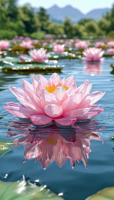 NurseryFriends night blooming lotus seed, lotus seeds for home Seed(111 per packet)