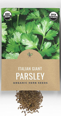 VibeX HUA-82 - Italian Dark Green Flat Leaf Parsley - (2250 Seeds) Seed(2250 per packet)