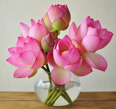 DEYS AGRO ™ night blooming lotus seed,bowl lotus seeds,flower seeds Seed(36 per packet)
