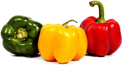 the green dotcom capsicums vegetable hybrid seeds 1-packet Seed(105 per packet)