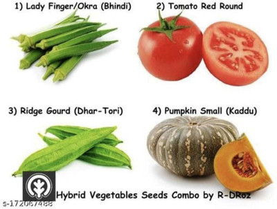 FRESHO All Mixed Vegetable Seeds Seed(150 per packet)