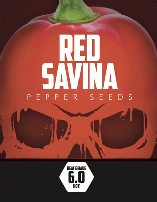 Biosnyg Organic Red Savina Habanero Pepper Seeds For Kitchen Gardening-(2000 Seeds) Seed(2000 per packet)