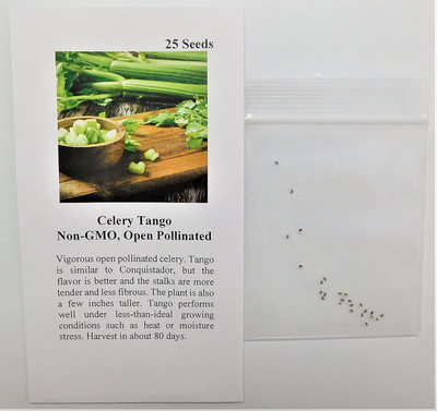 VibeX ® VXI-65 Seeds Celery Tango Seed(500 per packet)
