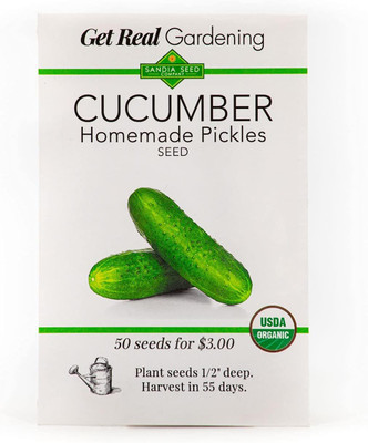 Qualtivate XXX-4A Cucumber - Homemade Pickles Variety Seed(300 per packet)