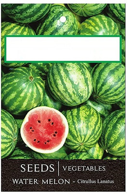 CYBEXIS Watermelon Hybrid Seeds400 Seeds Seed(400 per packet)