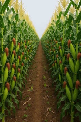 HYBRID 1kg makka/corn seeds Highest yield variety early fruiting Seed(1 per packet)