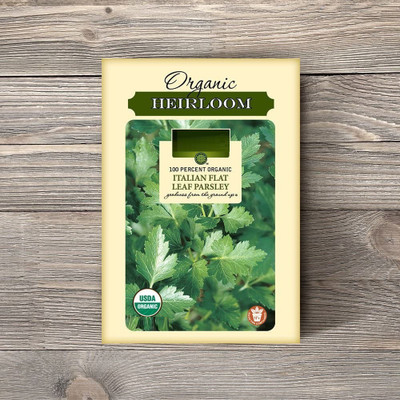 CYBEXIS LXI-56 - Dark Green Italian Flat Leaf Parsley - (2250 Seeds) Seed(2250 per packet)