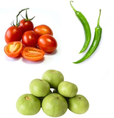 Garden Basket Tomato Chilli Tinda Seed(100 g)