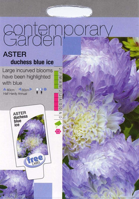 CYBEXIS Flower - Aster Duchess Blue Ice Seed(1 g)