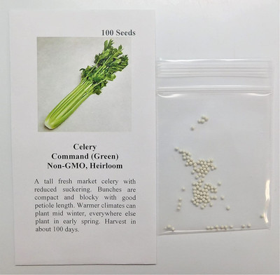 CYBEXIS NBIR-25 - Celery Command - (750 Seeds) Seed(750 per packet)