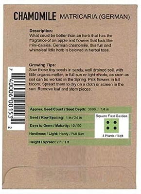 CYBEXIS Chamomile Healing Herb Seeds800 Seeds Seed(800 per packet)