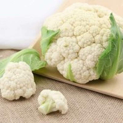 CYBEXIS Hybrid Cauliflower Seeds Non-GMO White2000 Seeds Seed(2000 per packet)