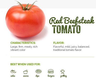CYBEXIS Red Beafsteak Tomato500 Seeds Seed(500 per packet)