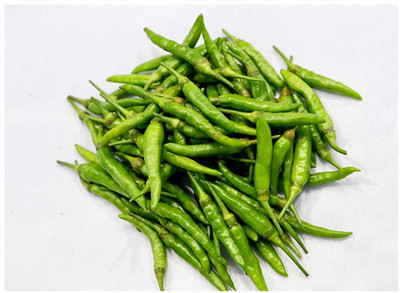 MOGEX Bird Pepper Green Chili Seed(400 per packet)