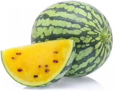 Farmonix High Quality Yellow Watermelon तरबूज के बीज Seed(100 per packet)