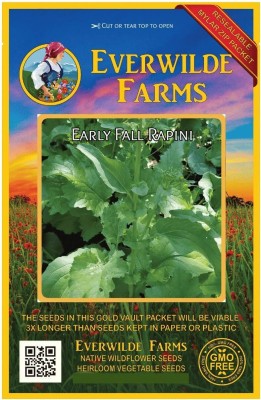 Qualtivate AXL-1AT Early Fall Rapini Broccoli Seeds Seed(300 per packet)