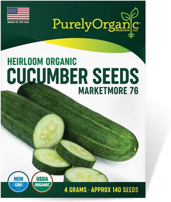 Qualtivate GBPUT-4 Heirloom Cucumber Seeds (Marketmore) Seed(400 per packet)