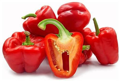 CYBEXIS XL-80 - Red Capsicum Vegetable - (150 Seeds) Seed(150 per packet)