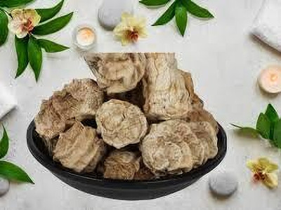 BHARAT JADI BOOTI Kachri Gol (Rhizome) - Curcuma Zedoaria - Vaasanai Kilangu - Zedoary Seed(50 g)