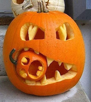 WILLVINE GUA-294 Jack O' Lantern Pumpkin Seeds Seed(50 per packet)