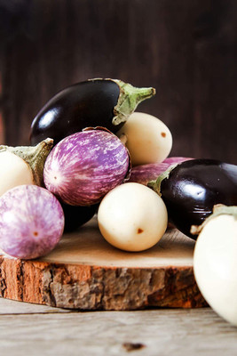VibeX ® VXI-715 Brinjal Garden Blend Mix Seed(200 per packet)