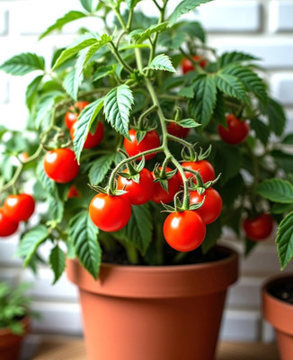 Biosnyg Non GMO Dwarf Indoor Tomato Summer Vegetable Seeds - (2000 Seeds) Seed(2000 per packet)