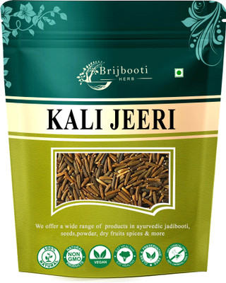 BrijBooti Kali Jiri | Kaali Jiri | Kadwa Jeera | Kali Jeeri | Natural Black Cumin Seeds Seed(100 g)