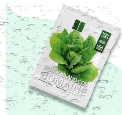 Quentova Parris Island Cos Romaine Lettuce 1gm Seed(800 per packet)